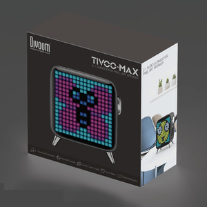 DIVOOM Tivoo Max Pixel Art Bluetooth Speaker Höparlör Black