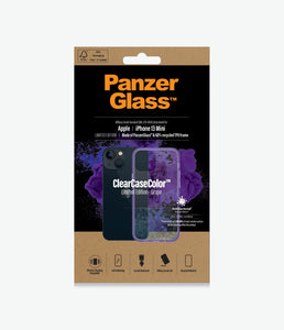 PanzerGlass ClearCaseColor iPhone 13 Mini Mor - Grape Limited Edition