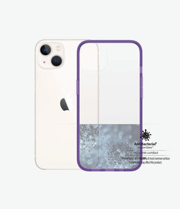 PanzerGlass ClearCaseColor iPhone 13 Mor - Grape Limited Edition