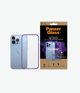PanzerGlass ClearCaseColor iPhone 13 Pro - Mor / Grape Limited Edition