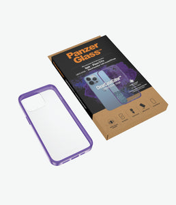 PanzerGlass ClearCaseColor iPhone 13 Pro - Mor / Grape Limited Edition
