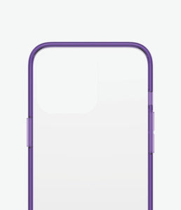 PanzerGlass ClearCaseColor iPhone 13 Pro - Mor / Grape Limited Edition