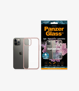 PanzerGlass iPhone 12 /12 Pro  ClearCaseColor Rose Gold Limited Edition