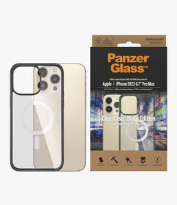 PanzerGlass™ ClearCase™ MagSafe Compatible iPhone 14 Pro Max - Black