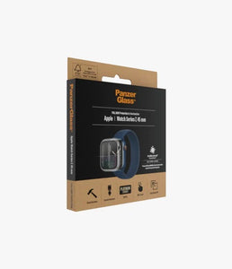 PanzerGlass™ Full Body Apple Watch Series 7 / Series 8 45mm - Şeffaf