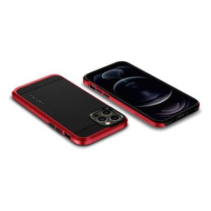 SPIGEN iPhone 12/12 Pro Neo Hybrid Kılıf Kırmızı