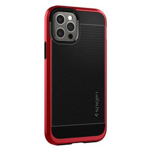 SPIGEN iPhone 12/12 Pro Neo Hybrid Kılıf Kırmızı