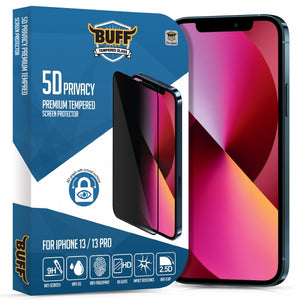 BUFF iPhone 13 Pro Max 5d Privacy Glass - Hayalet Ekran Korucu