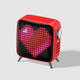 DIVOOM Tivoo Max Pixel Art Bluetooth Speaker Höparlör Kırmızı